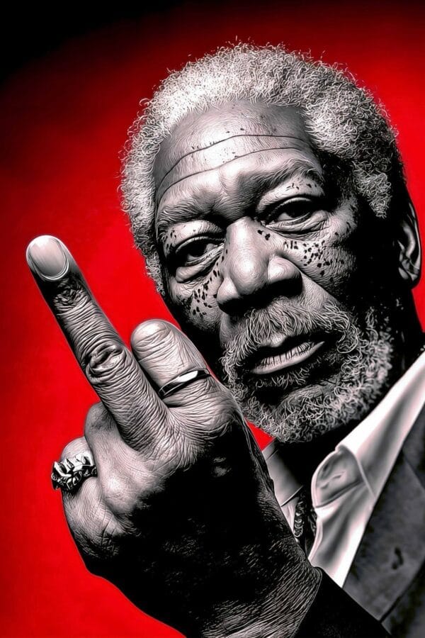 Morgan Freeman Poster-Morgan Freeman Poster-Morgan Freeman