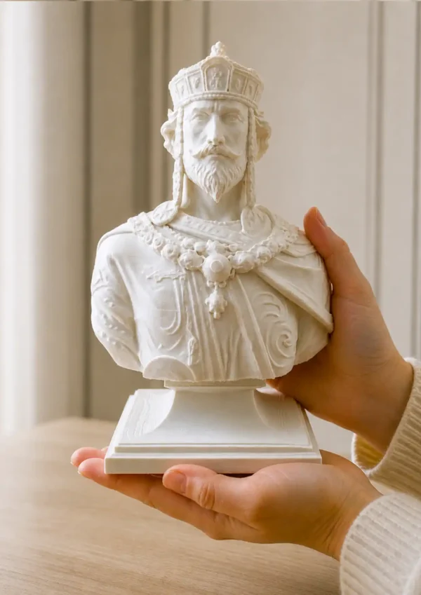 Zar Simeon II. Büste von Zar Simeon I. | Dekorative Skulptur und Geschenk